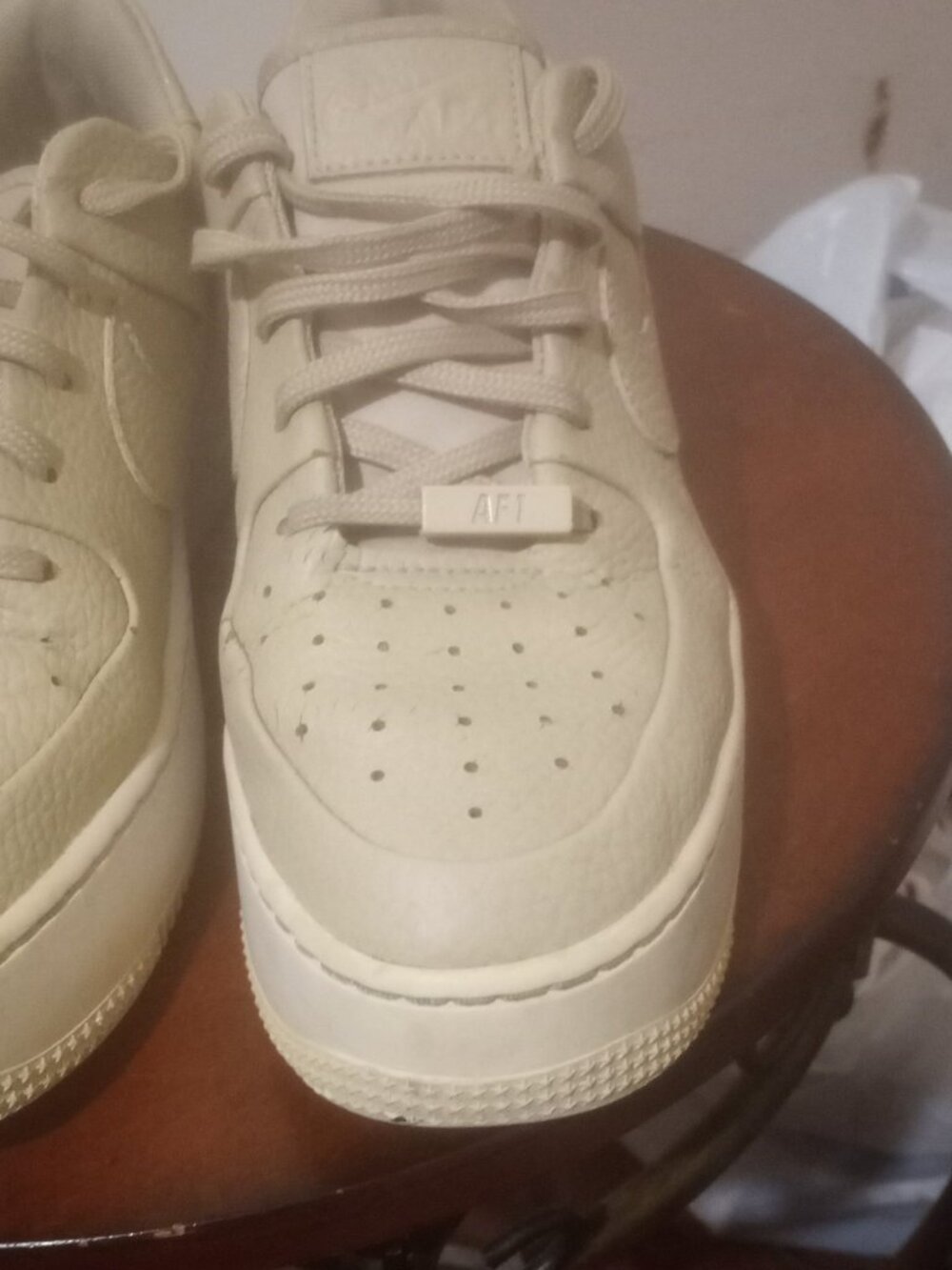 Nike Sneakers Womens Size 8 AF1 Sage Low 2 Desert Ore White CT0012 200 Shoes - Picture 8 of 14